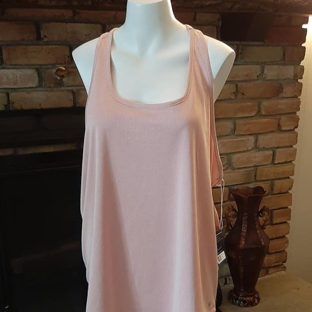 Jockey Performance Tank Reversible Pink XXL NWT - Picture 3 of 7